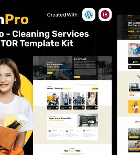Cleanpro – Cleaning Services Elementor Template Kit: GPL License & Authentic User Reviews