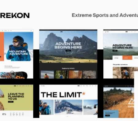 TrekOn Extreme Sports WordPress Theme