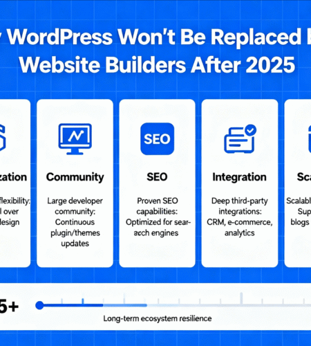 Why WordPress won’t be replaced by AI-powered website building after 2025?