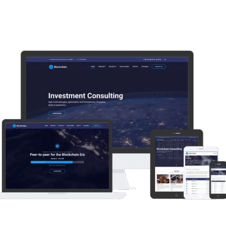 CSS Igniter Blockchain WordPress Theme